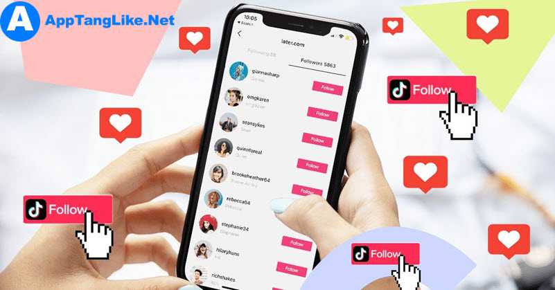 Mua follow tiktok tại AppTangLike