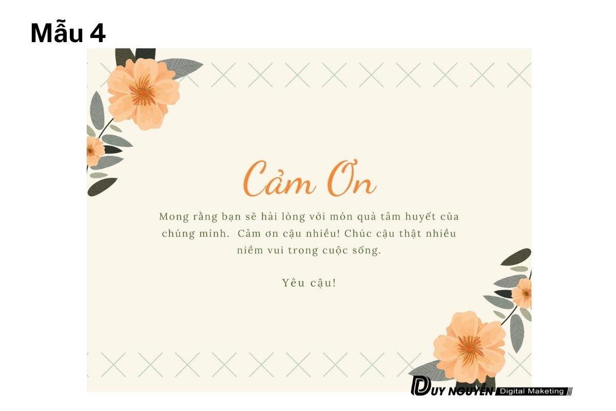 mẫu thư cảm ơn khách hàng shopee chuyên nghiệp