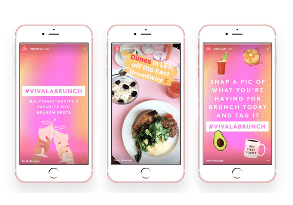 quảng cáo story instagram hiển thị tự nhiên