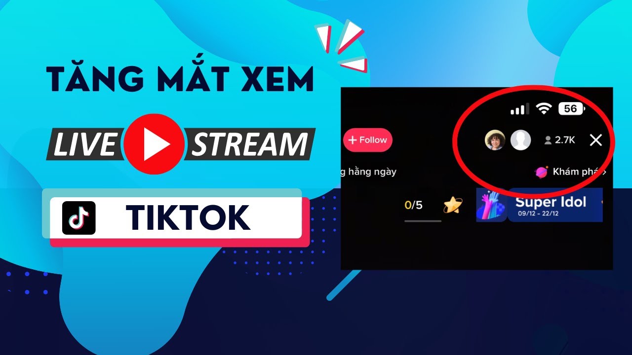 Livestream TikTok bằng máy tính với micro và webcam