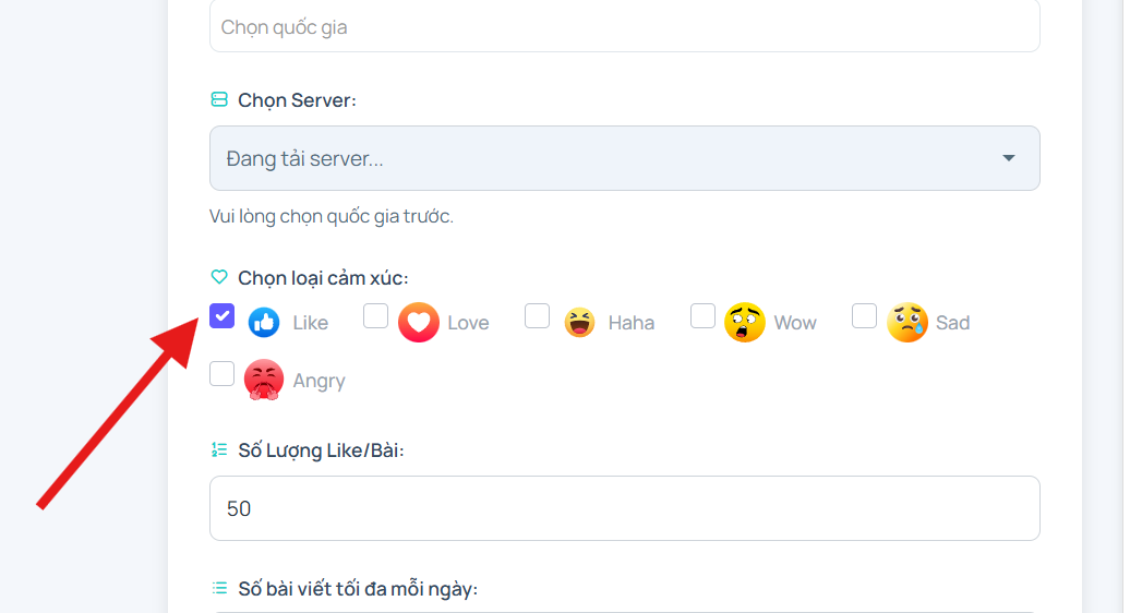 Dịch vụ VIP Like Facebook uy tín chuyên nghiệp