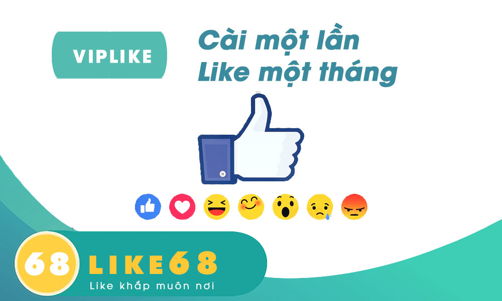 VIP Like Facebook tăng like tự động an toàn