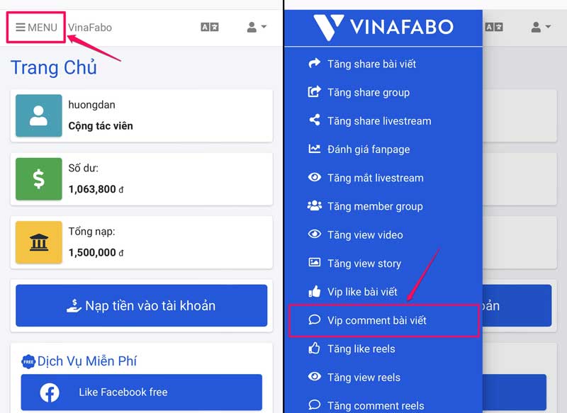 VIP Comment Facebook tăng bình luận thật