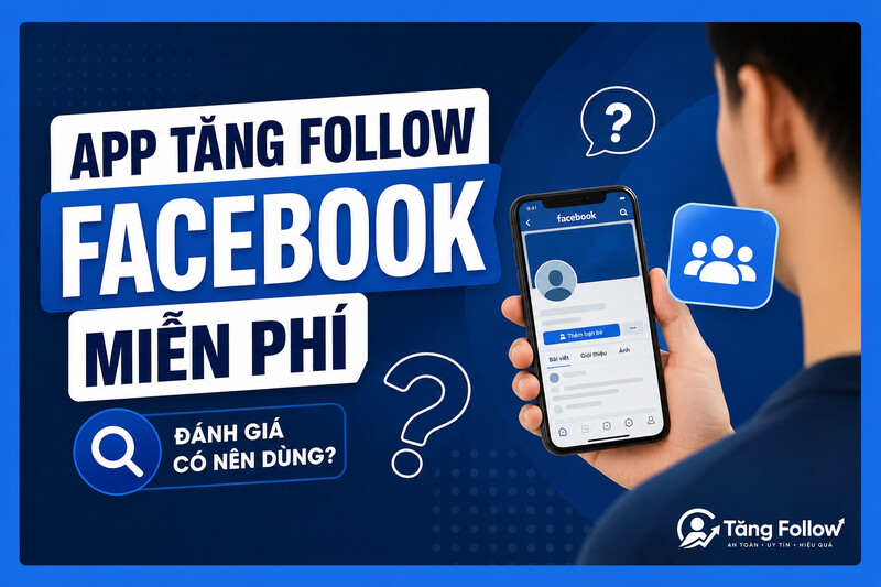 Đánh giá app tăng follow Facebook miễn phí có nên dùng