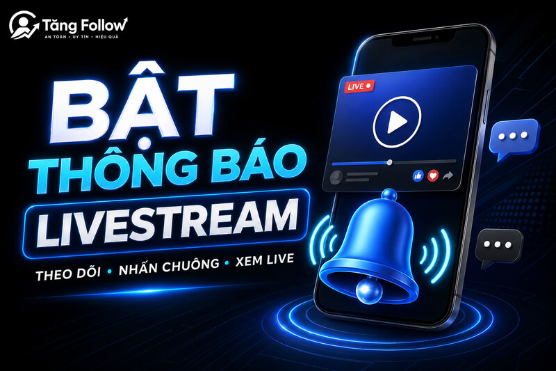 Bật thông báo livestream Phương Hằng trên X