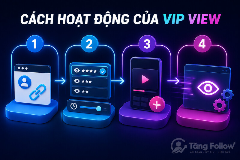 Cách hoạt động của VIP View TikTok