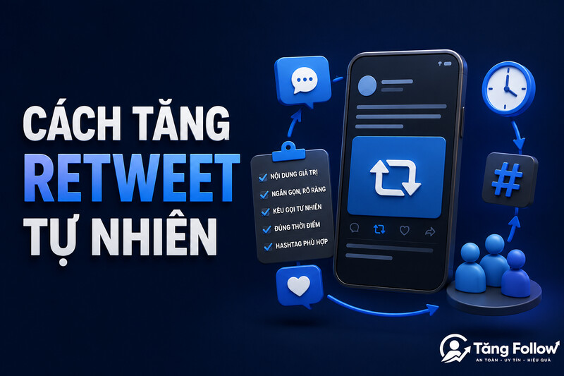 Cách tăng Retweet Twitter tự nhiên