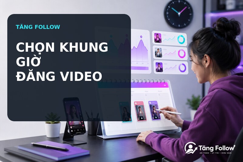 Chọn khung giờ đăng video TikTok từ dữ liệu follower