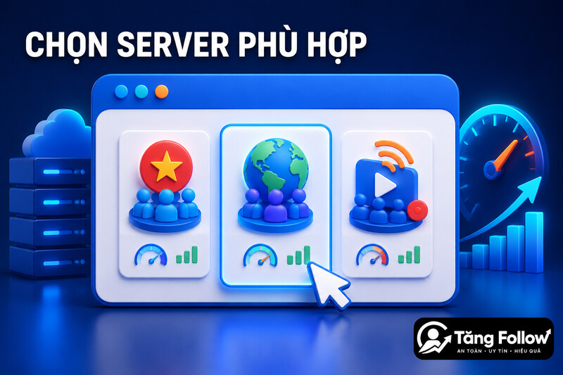 Cách chọn server mua comment Facebook phù hợp