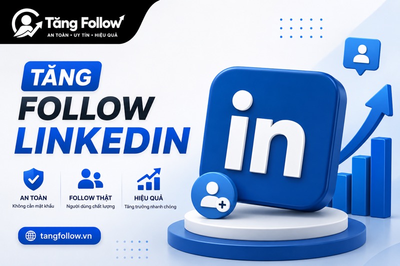 Dịch vụ follower Linkedin