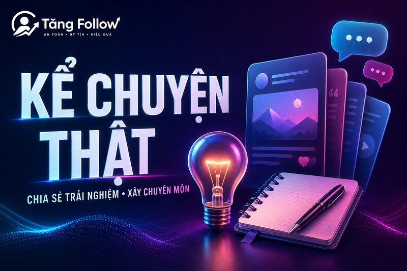 Kể chuyện thật và xây chuyên môn trên Threads