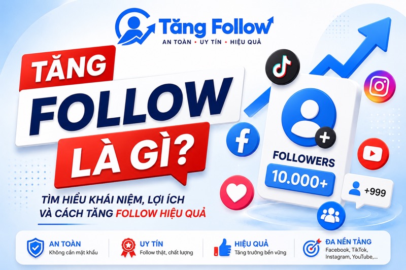 Tăng follow là gì?