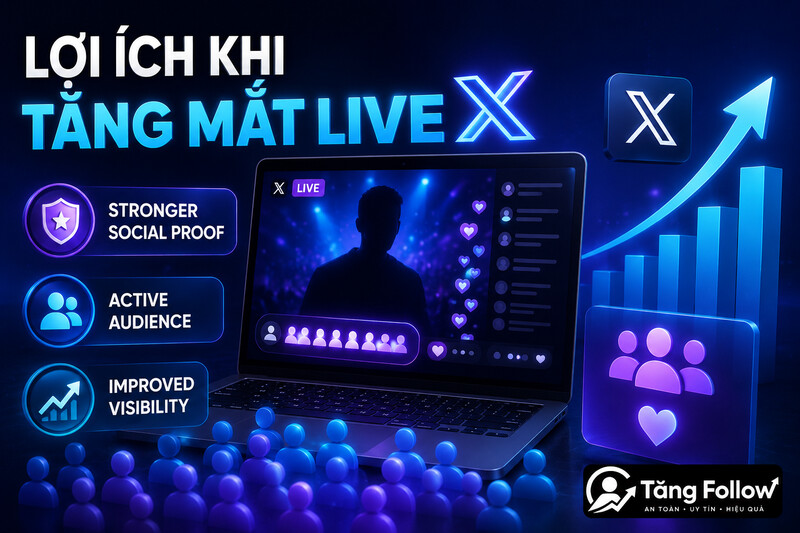 Lợi ích khi tăng mắt live X