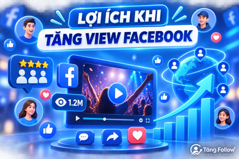 Lợi ích khi tăng view Facebook
