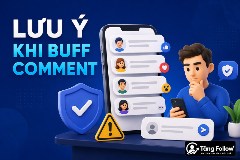 Lưu ý khi buff comment Facebook theo nội dung