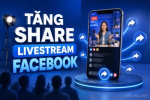 Tăng share livestream Facebook nhanh, không cần mật khẩu