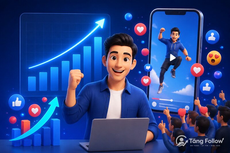 Cách tăng view Reels Facebook tự nhiên