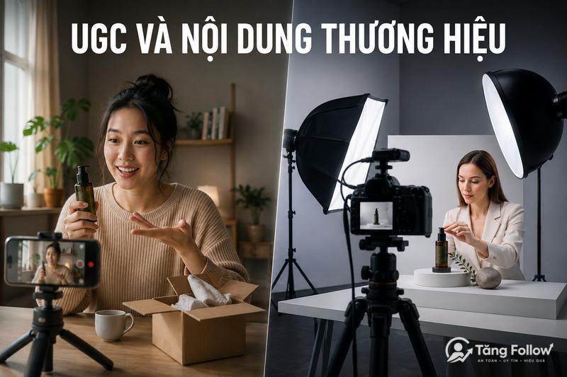 UGC và nội dung thương hiệu khác nhau thế nào?
