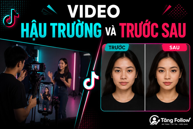 Ý tưởng video TikTok hậu trường và trước sau