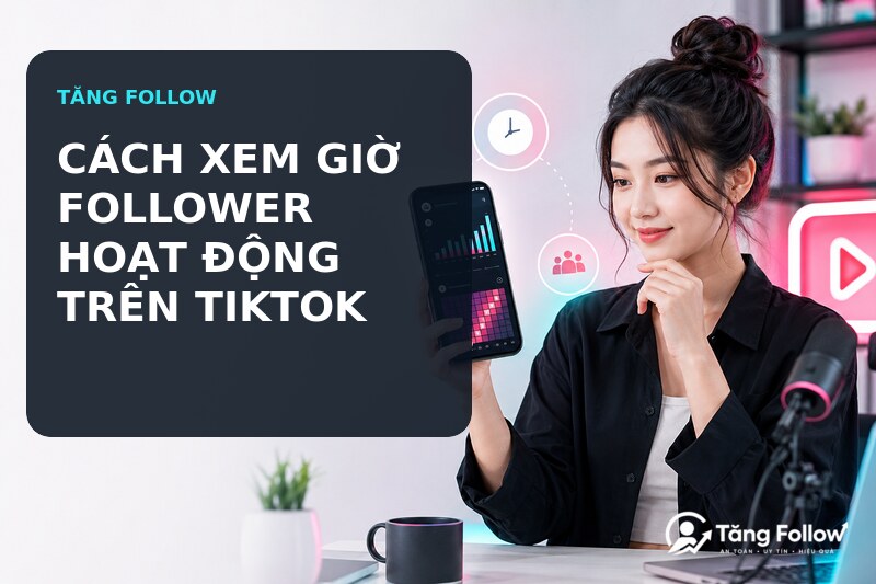 Cách xem giờ follower hoạt động trên TikTok