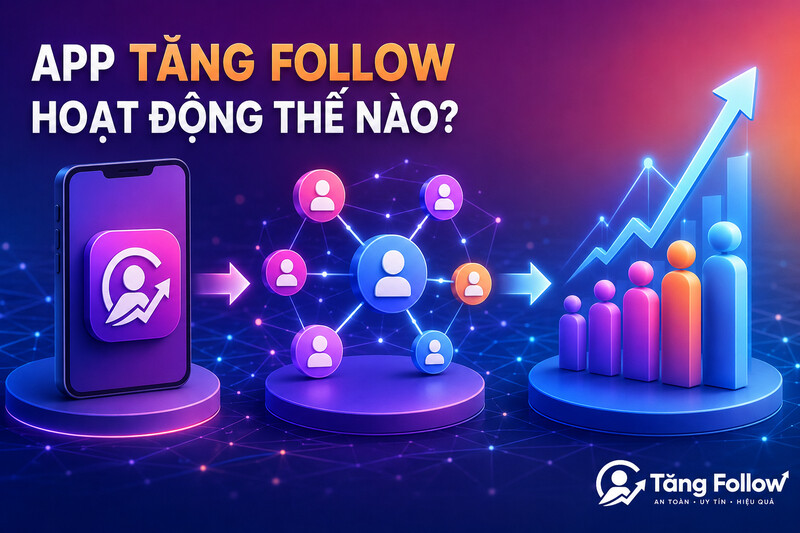 App tăng follow Instagram hoạt động như thế nào