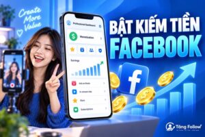 Hướng dẫn bật kiếm tiền tài khoản Facebook