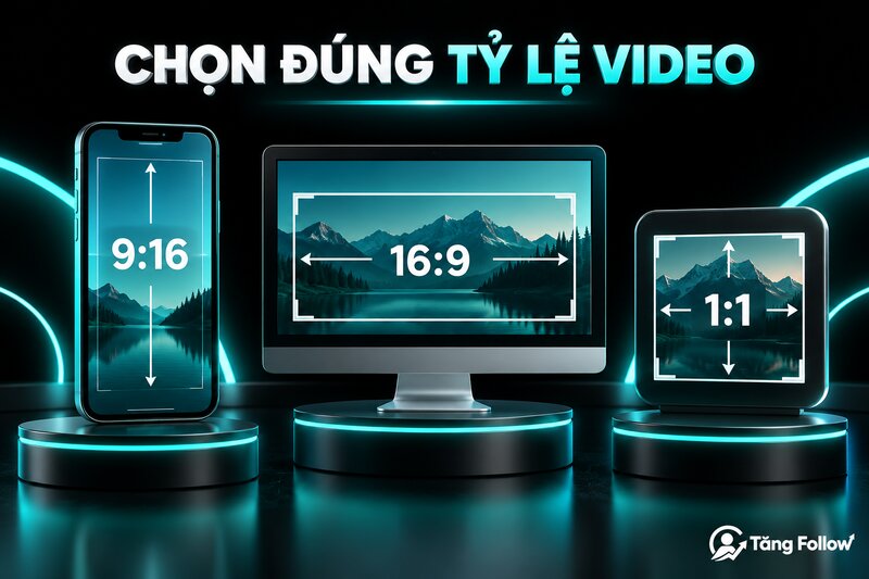 Các tỷ lệ video CapCut phổ biến