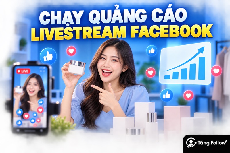 Cách chạy quảng cáo livestream Facebook
