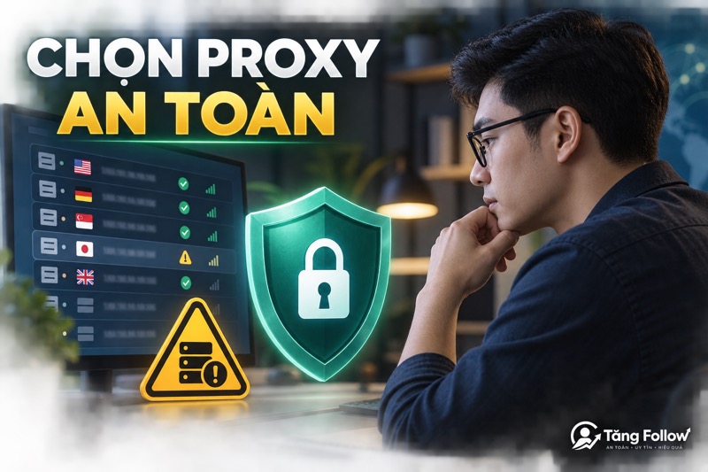 Cách chọn proxy an toàn và tránh rò rỉ dữ liệu