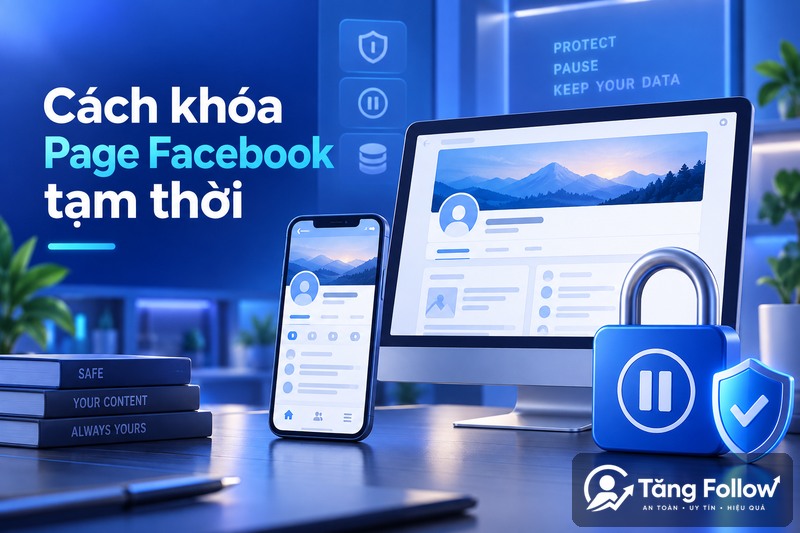 Cách khóa Page Facebook tạm thời