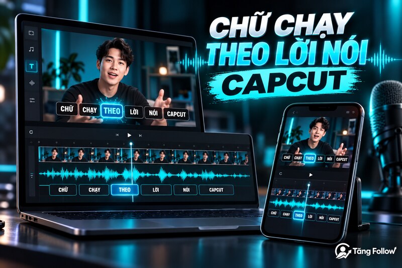 Cách thêm chữ trong CapCut trên điện thoại và máy tính