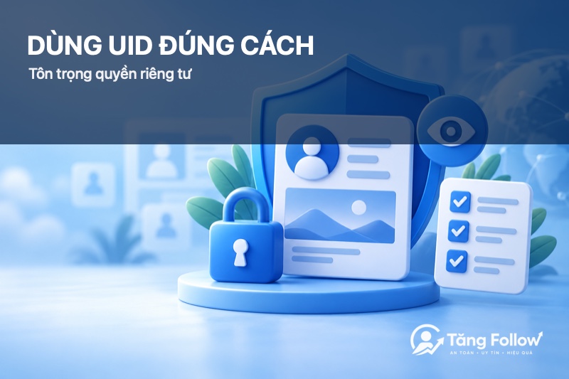 Dùng UID Facebook đúng cách
