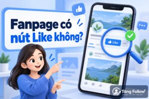 Cách nhận biết Fanpage có nút Like hay không