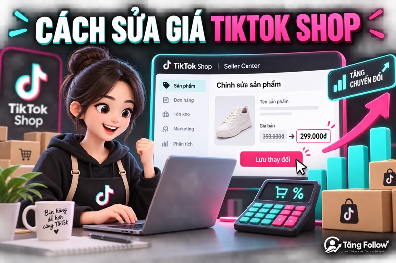 Cách sửa giá TikTok Shop trên Seller Center