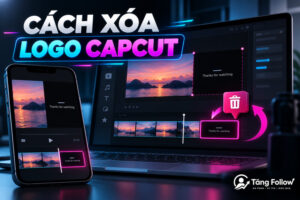 Cách xóa logo CapCut trên điện thoại và máy tính