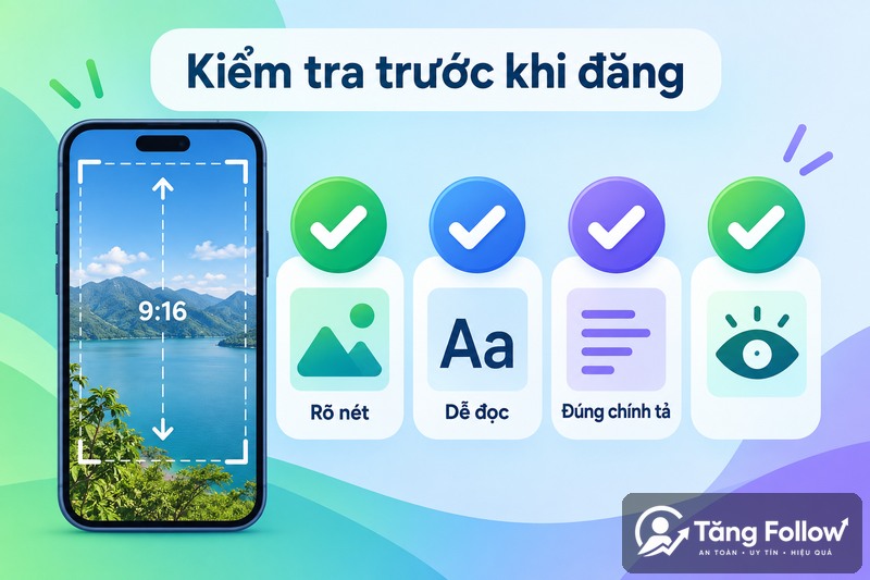 Kiểm tra Story Instagram trước khi đăng