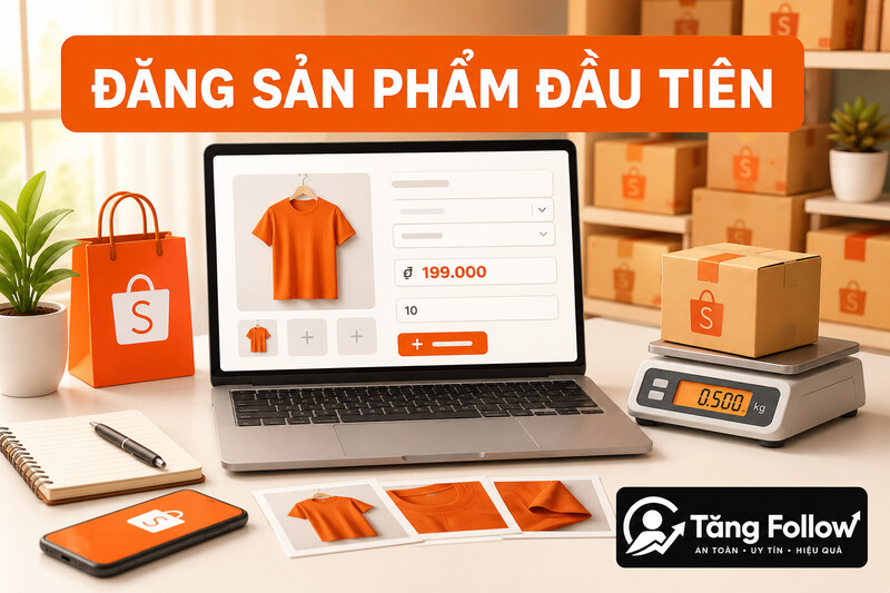 Cách đăng sản phẩm đầu tiên trên gian hàng Shopee