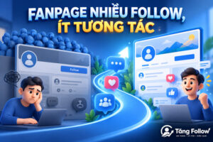 Fanpage nhiều follow nhưng ít tương tác và hướng cải thiện