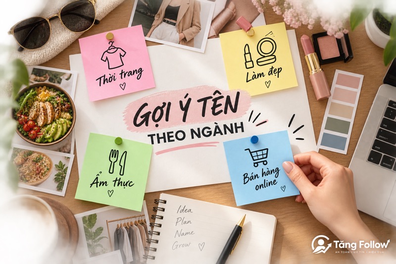 Gợi ý tên fanpage hay theo ngành