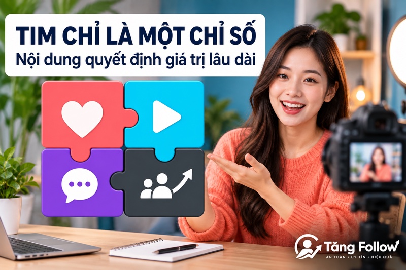 Tim chỉ là một chỉ số trong chiến lược phát triển video TikTok