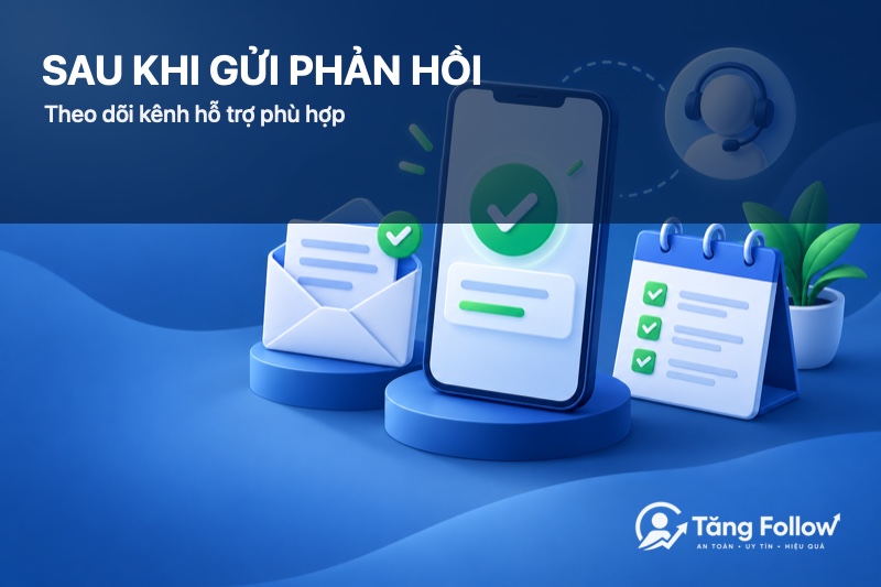 Theo dõi sau khi gửi phản hồi Link 443