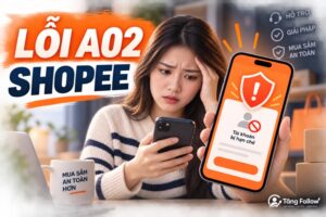 Lỗi A02 Shopee và cách xử lý