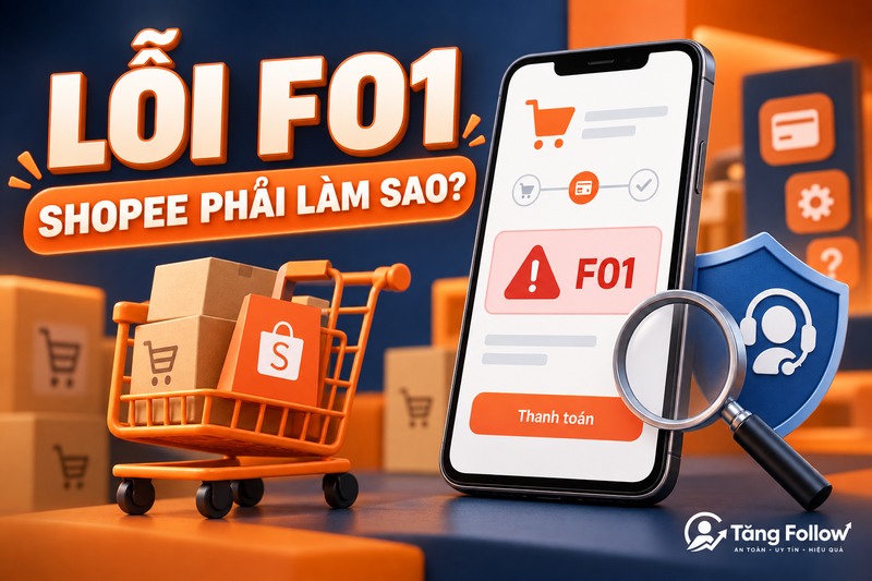Lỗi F01 Shopee phải làm sao