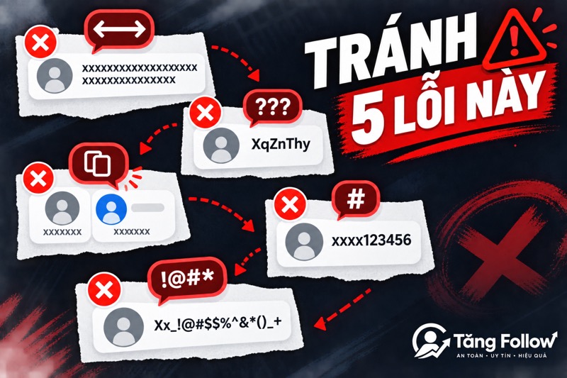 Lỗi thường gặp khi đặt tên fanpage