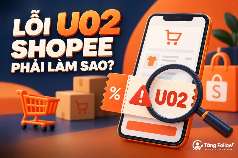 Lỗi U02 Shopee phải làm sao