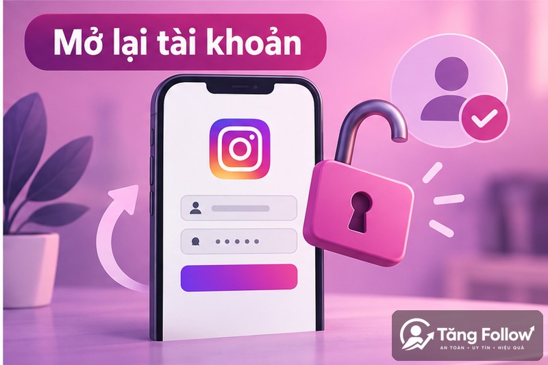 Mo Lai Tai Khoan Instagram