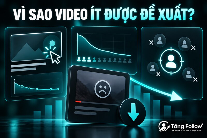 Nguyên nhân video YouTube ít được đề xuất
