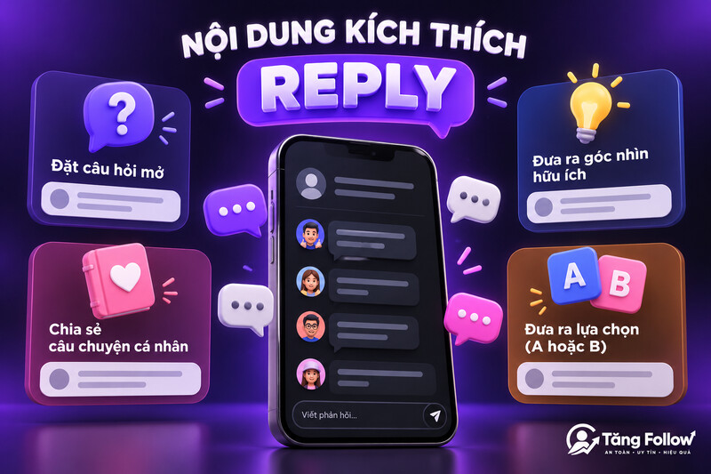 Nội dung kích thích reply Threads