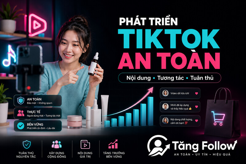 Cách phát triển TikTok an toàn để mở giỏ hàng
