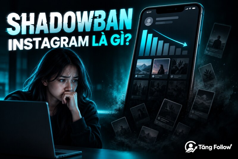 Shadowban Instagram là gì và vì sao tài khoản bị giảm tiếp cận